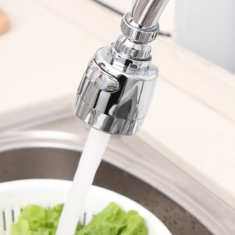 Universal Faucet Splash Guard Extension with Filter Nozzle