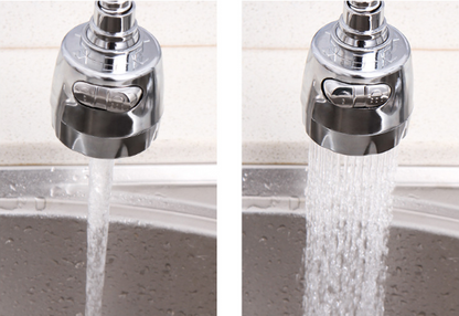 Universal Faucet Splash Guard Extension with Filter Nozzle
