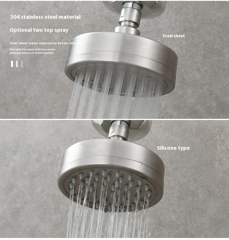 AquaVive Shower Head Multi-Stage Filtration – Vitamin C Ceramic Balls Activated Carbon Technology