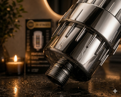 AquaVive Shower Filter – Softer Skin, Shinier Hair & Scalp Relief