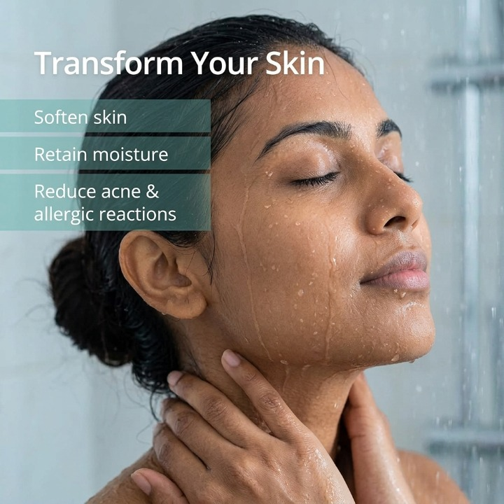 AquaVive Shower Filter – Remove Chlorine for Softer Skin