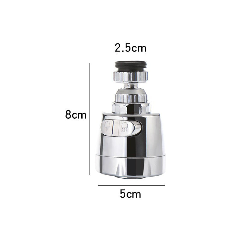 Universal Faucet Splash Guard Extension with Filter Nozzle