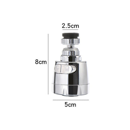 Universal Faucet Splash Guard Extension with Filter Nozzle